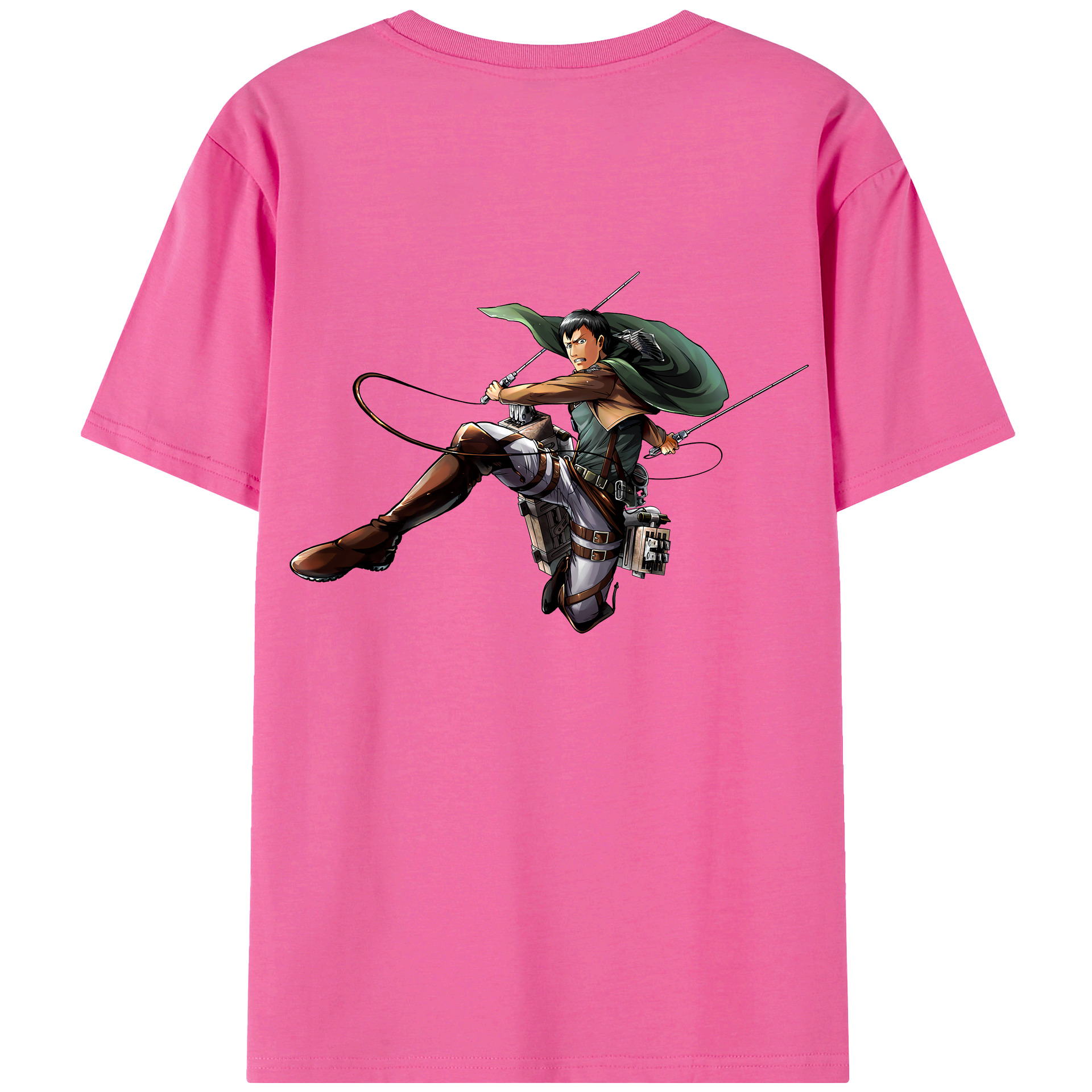 （画像用） 進撃の巨人 ベルトルト・フーバー Attack on Titan Bertholdt Hoover レディース半袖Tシャツ(バックプリント)